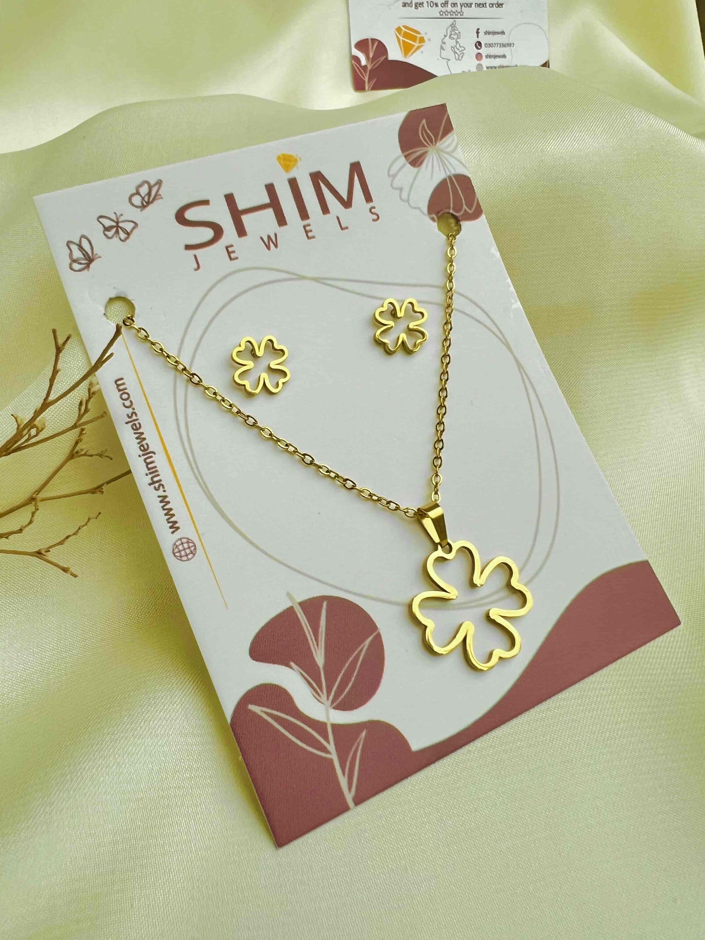 Trendy Heart Locket Set