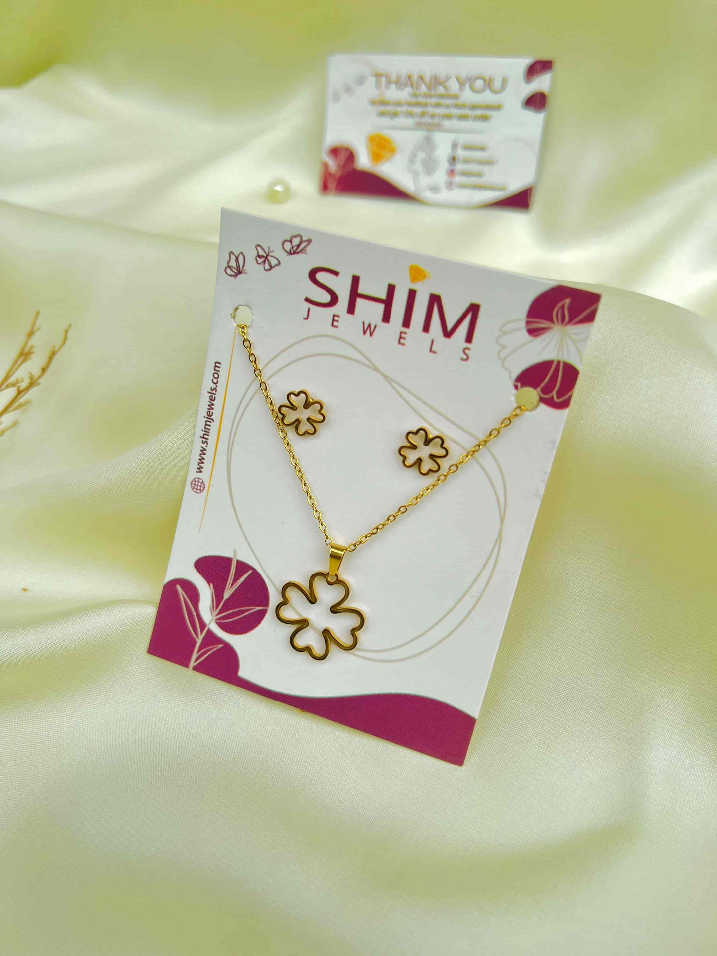 Trendy Heart Locket Set