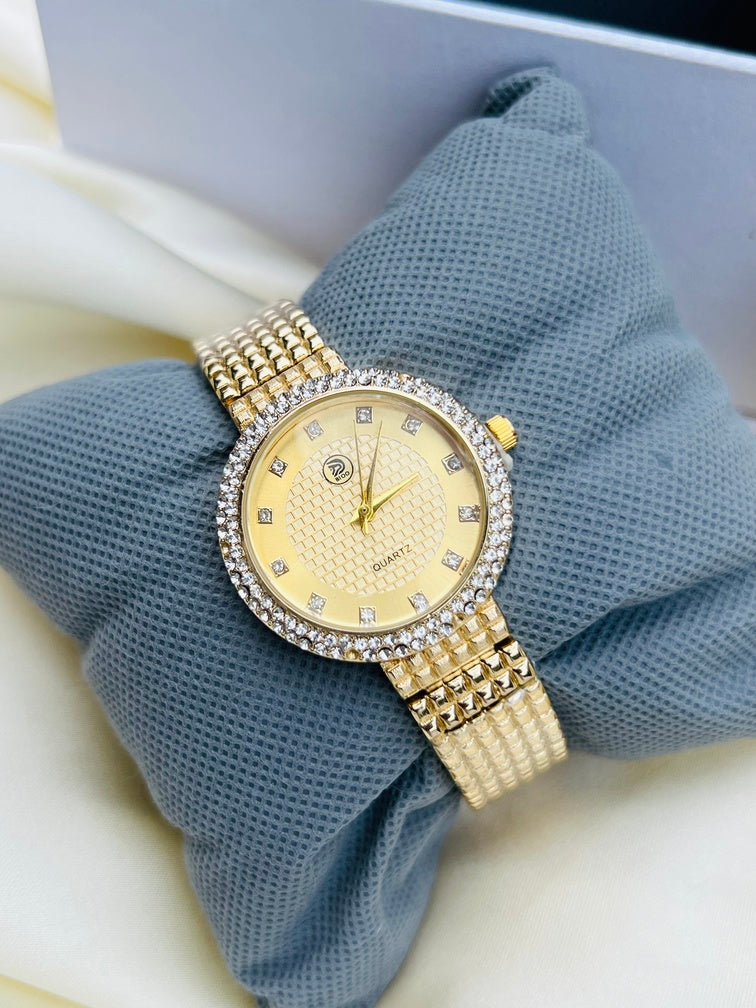 Fancy Crystal Ladies Watch