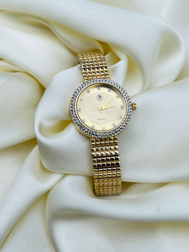 Fancy Crystal Ladies Watch