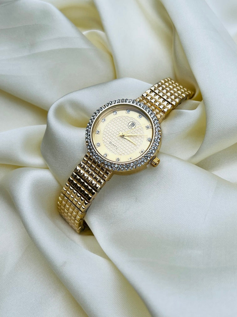 Fancy Crystal Ladies Watch