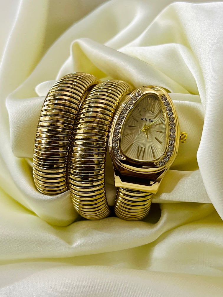 Luxury High Quality Snake Ladies Watch