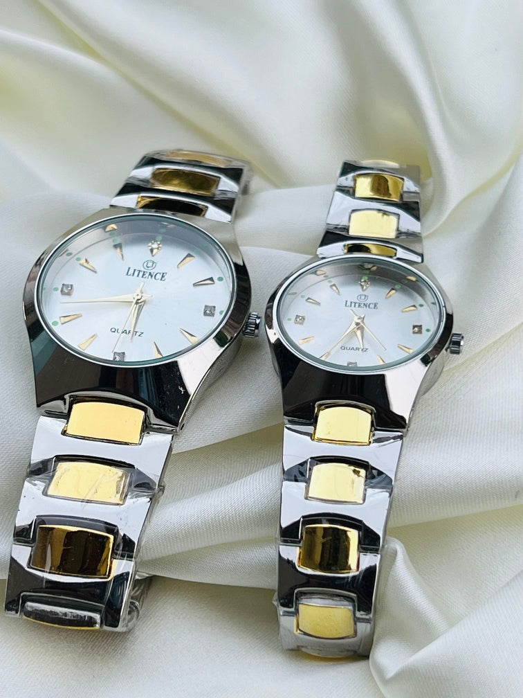 Stylish Elegant Couple Watch