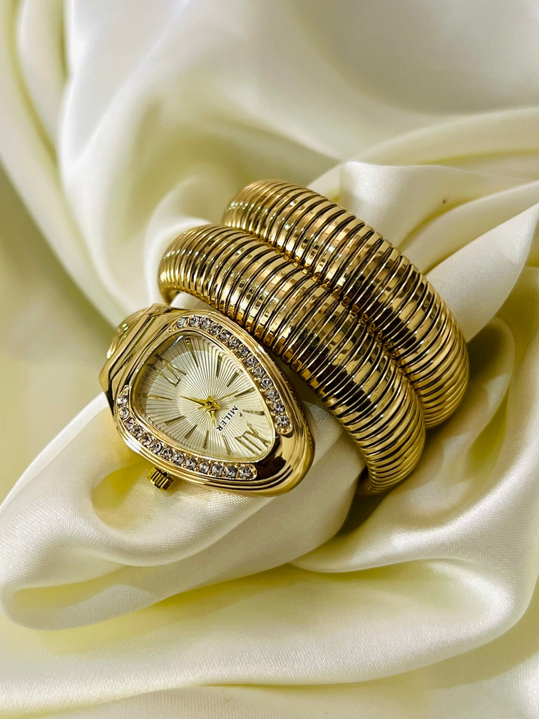 Luxury High Quality Snake Ladies Watch