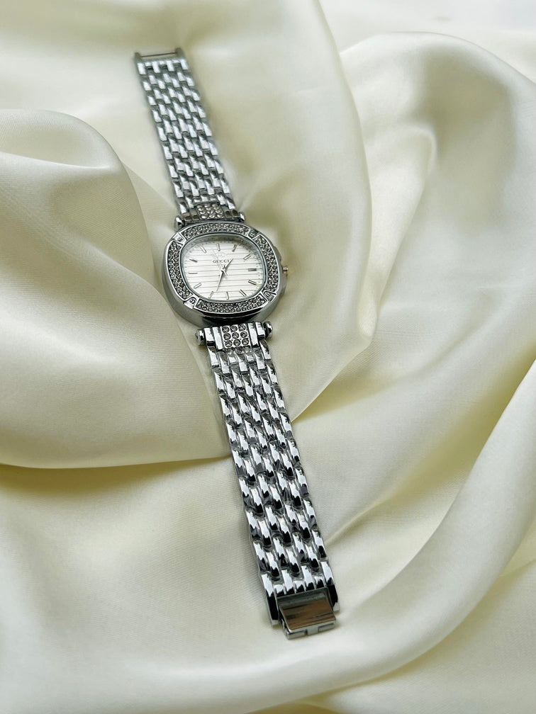 Luxury Crystal Stone Ladies Watch