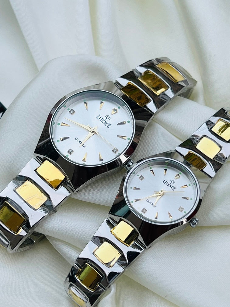Stylish Elegant Couple Watch