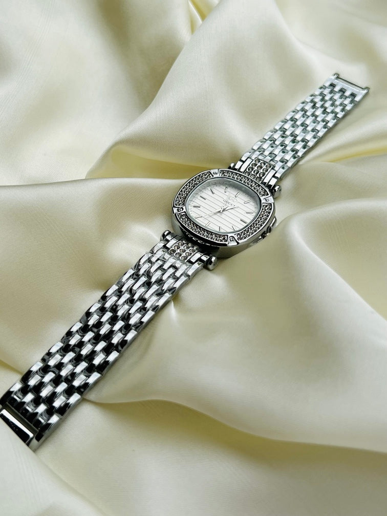 Luxury Crystal Stone Ladies Watch