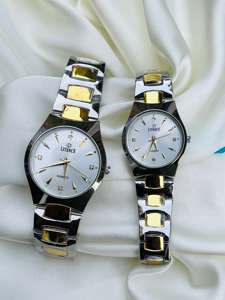 Stylish Elegant Couple Watch