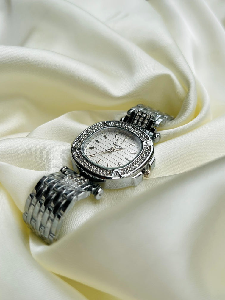 Luxury Crystal Stone Ladies Watch