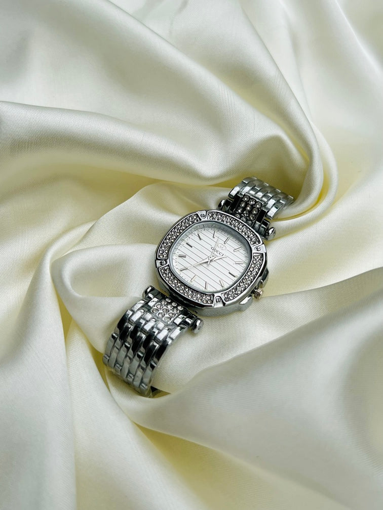 Luxury Crystal Stone Ladies Watch