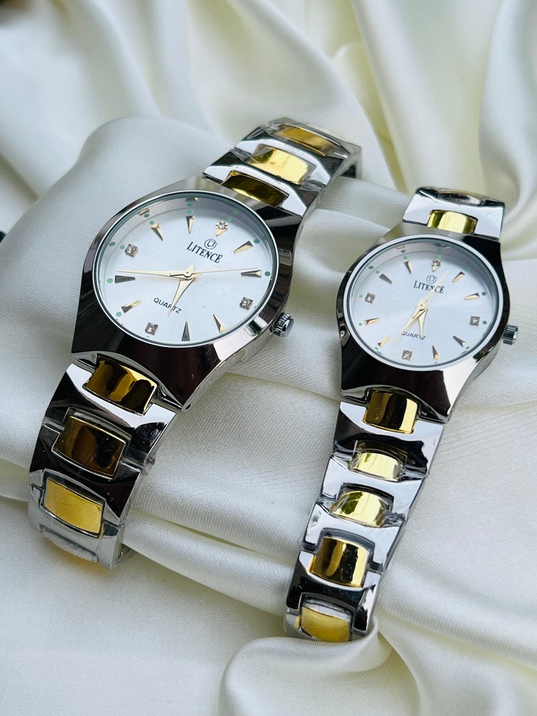 Stylish Elegant Couple Watch