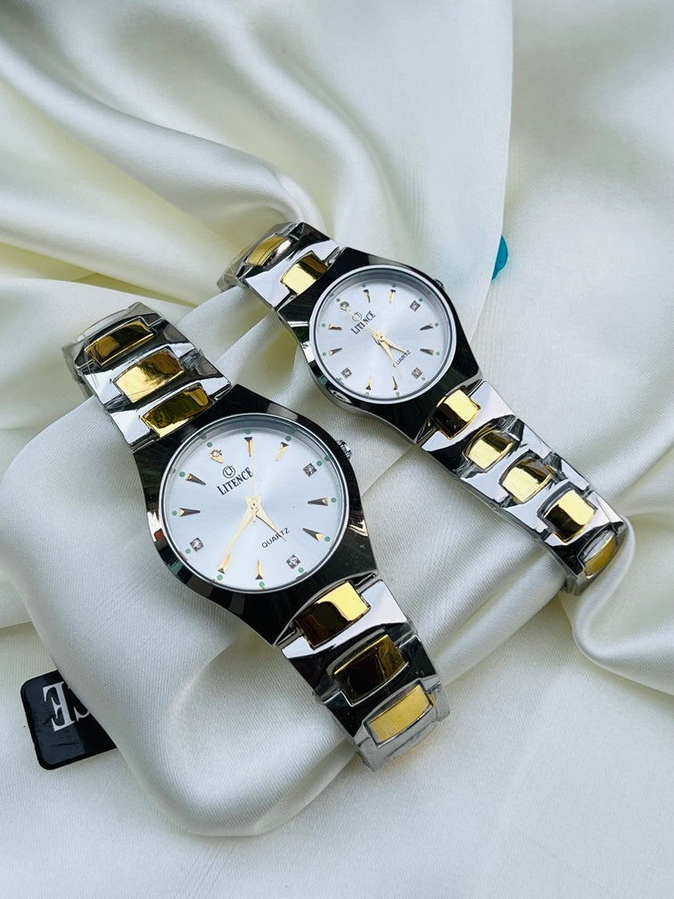 Stylish Elegant Couple Watch