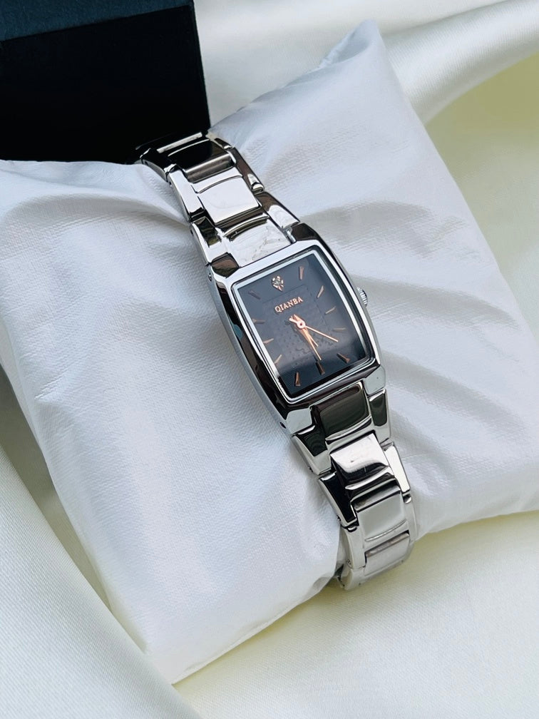 Luxury Silver Ladies Watch