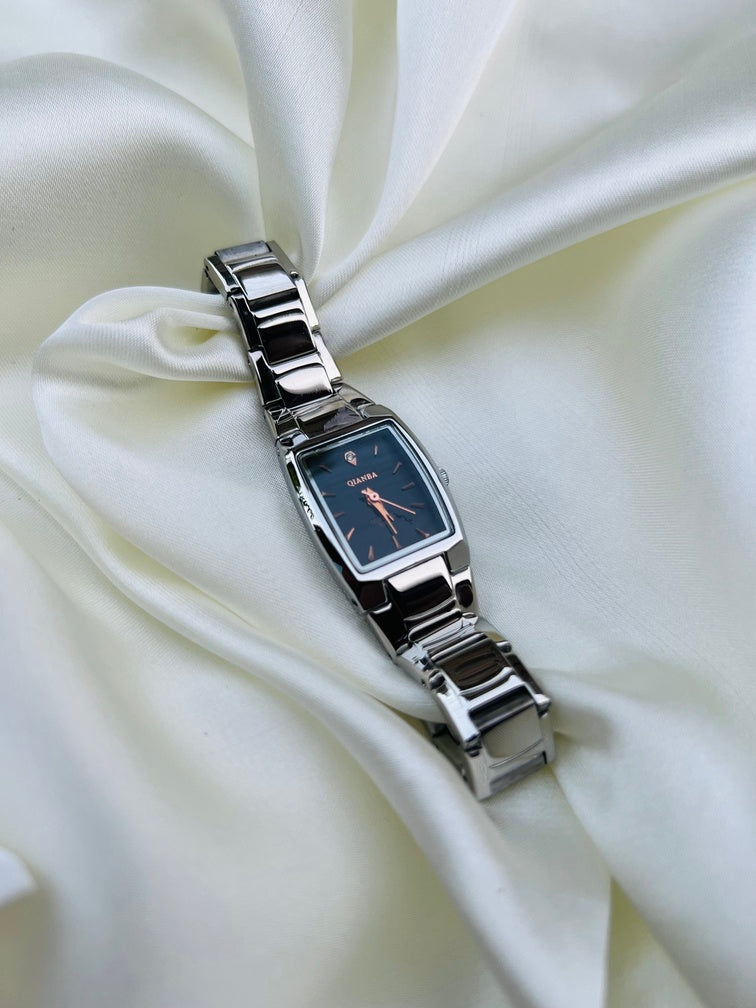 Luxury Silver Ladies Watch