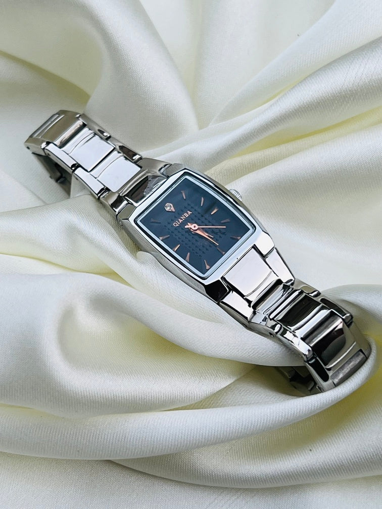 Luxury Silver Ladies Watch