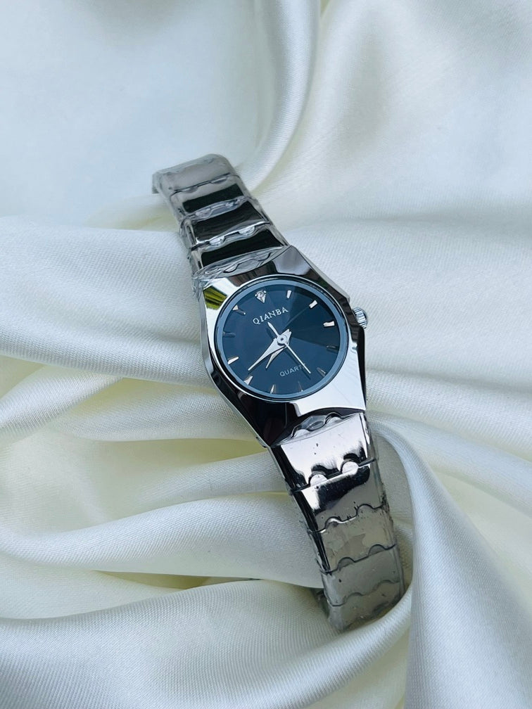Trendy Silver Ladies Watch