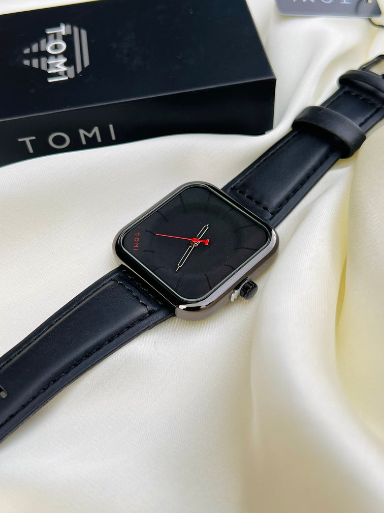 Luxury Leather Strap Men's Watch
