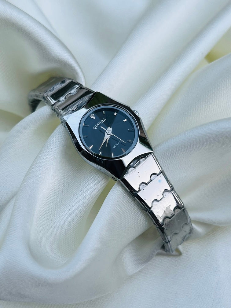 Trendy Silver Ladies Watch