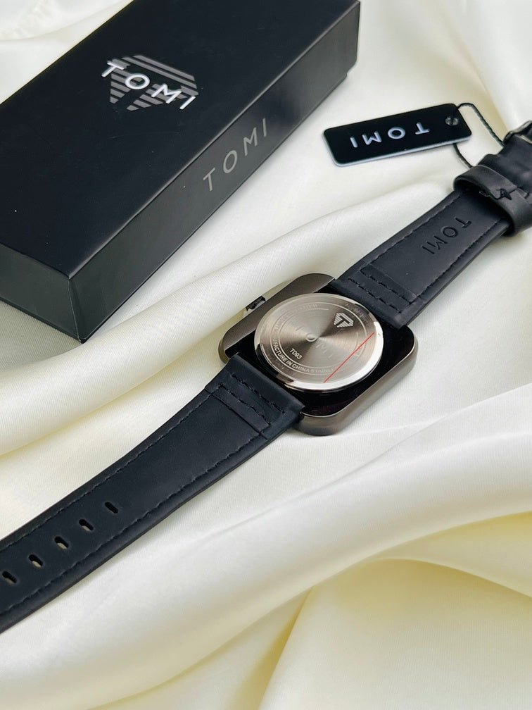 Luxury Leather Strap Men's Watch
