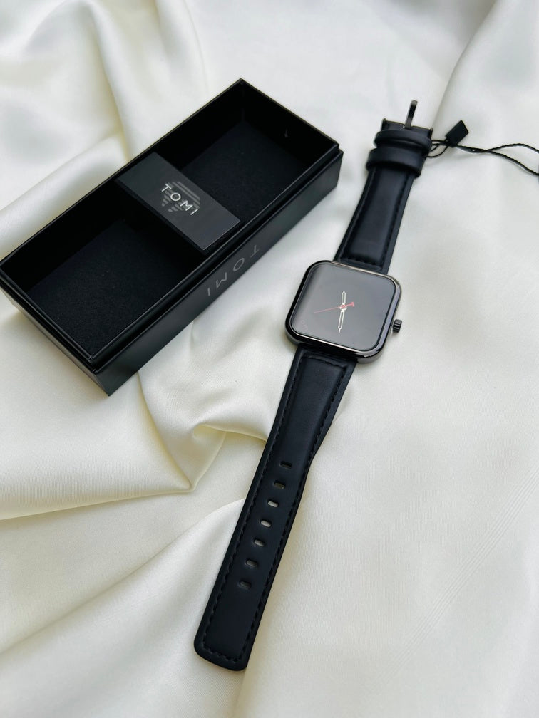 Luxury Leather Strap Men's Watch