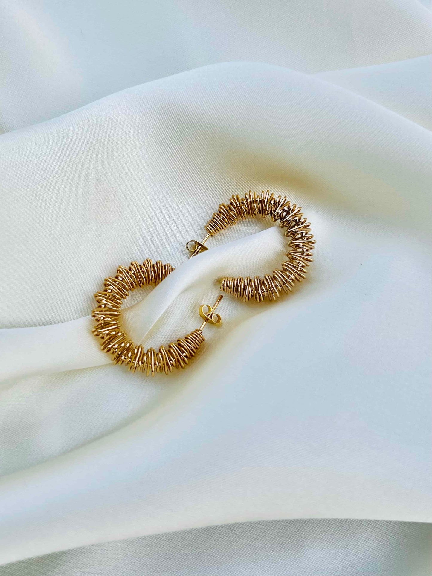 Luxury Spiral Spring Ear Hoops