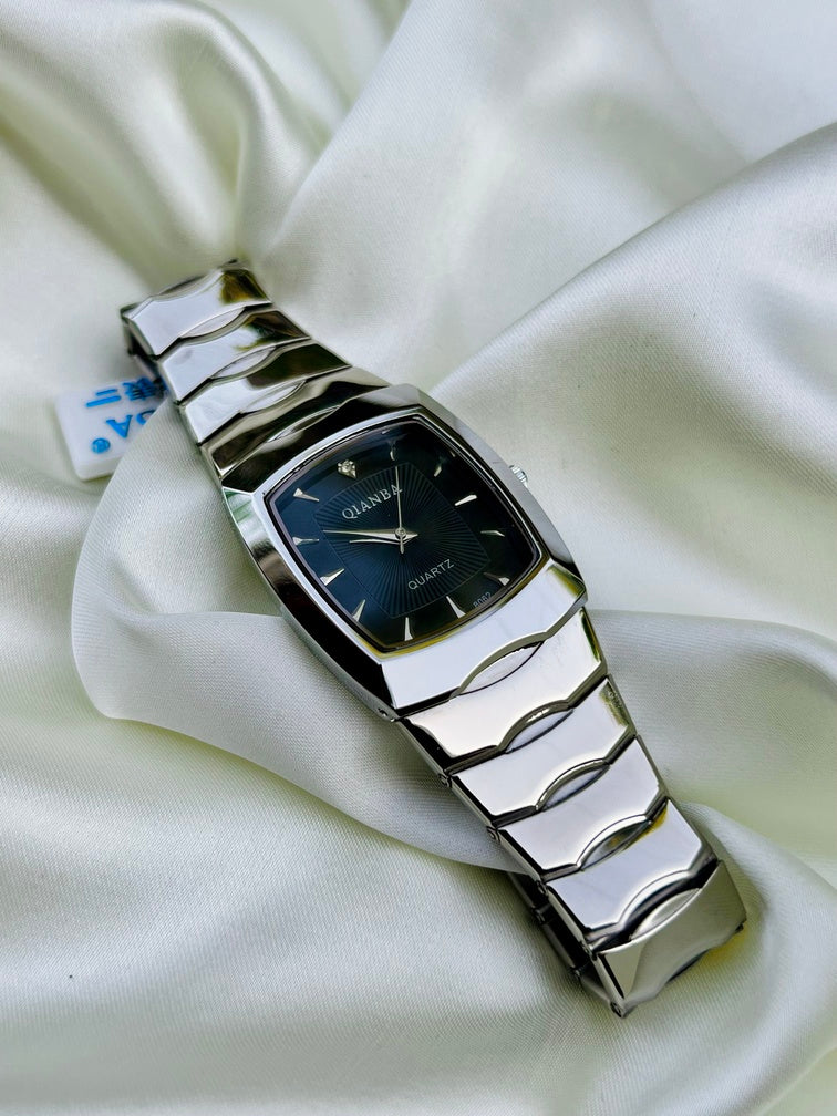 Trendy Vintage Silver Men's Watch