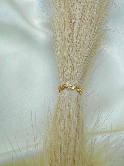 18k Gold Butterfly Rings