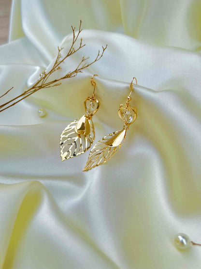 Vintage Leaves Earring