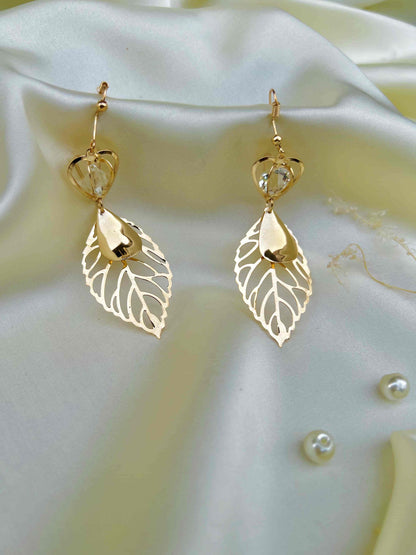 Vintage Leaves Earring