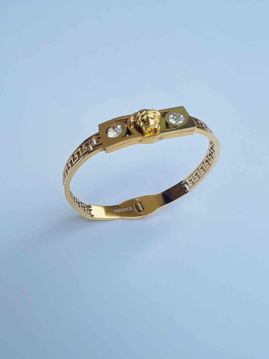 PVD plated Zircon Bangle