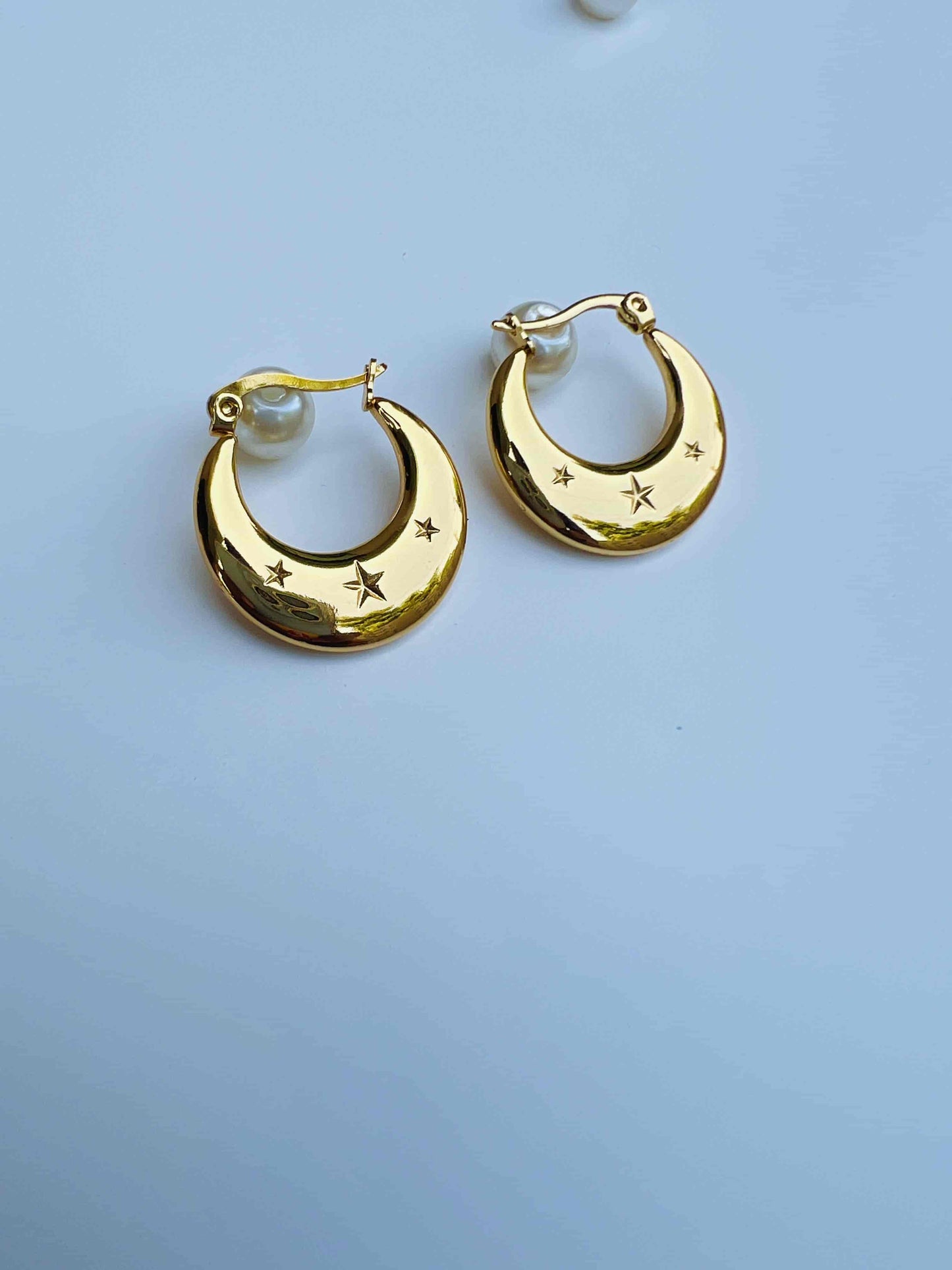 Luxury Stainless steel Hoops