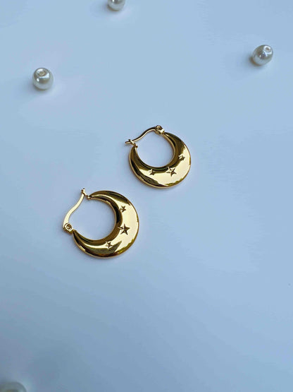 Luxury Stainless steel Hoops