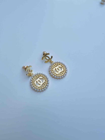 Luxury Gold Rhinestone Earring