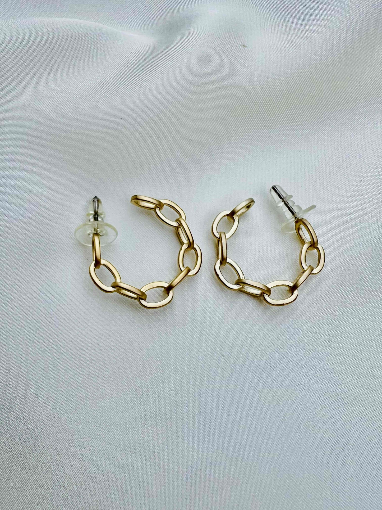 Urban Steel Chain Earring