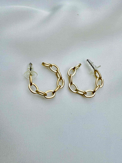 Urban Steel Chain Earring