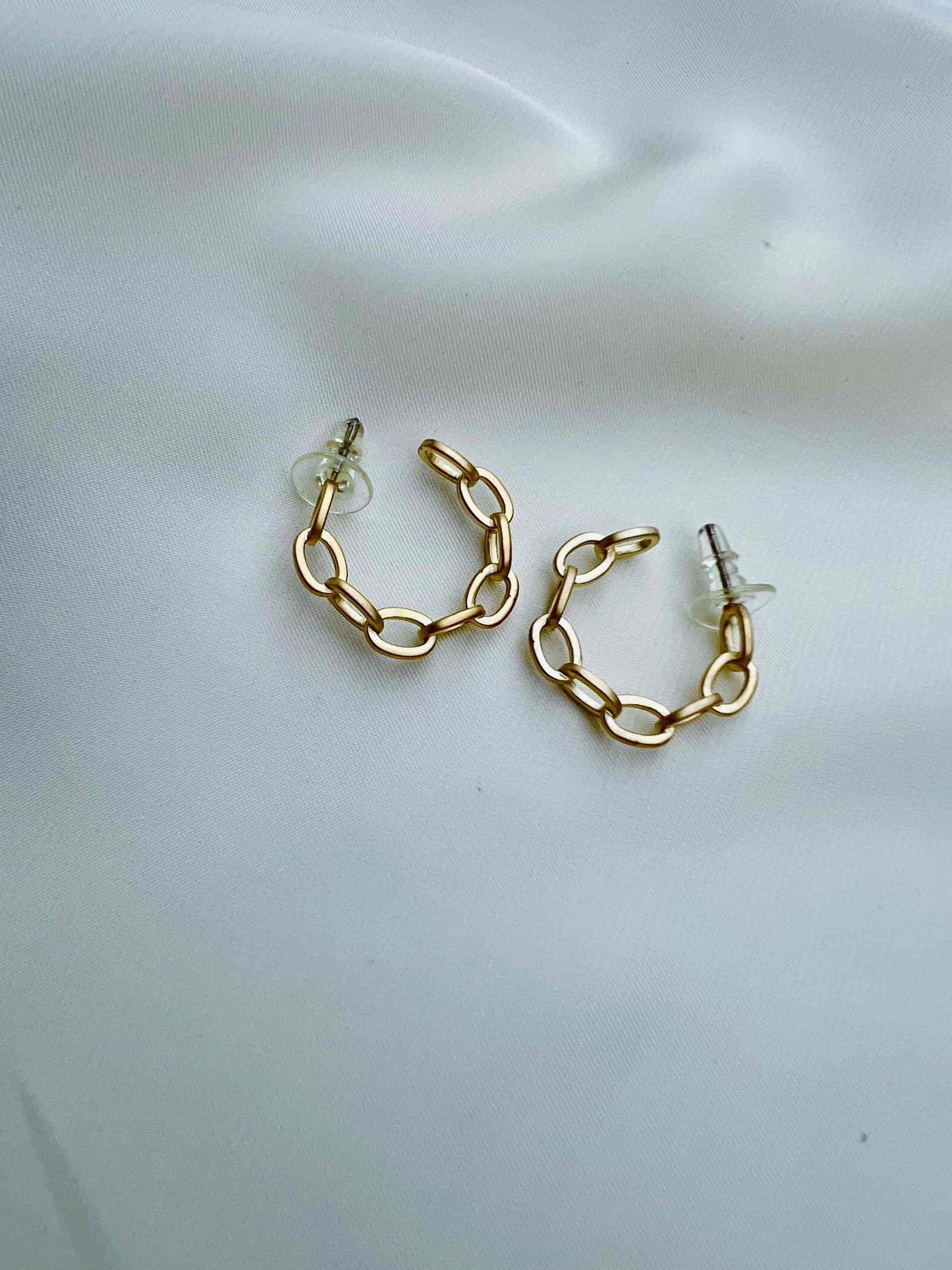 Urban Steel Chain Earring