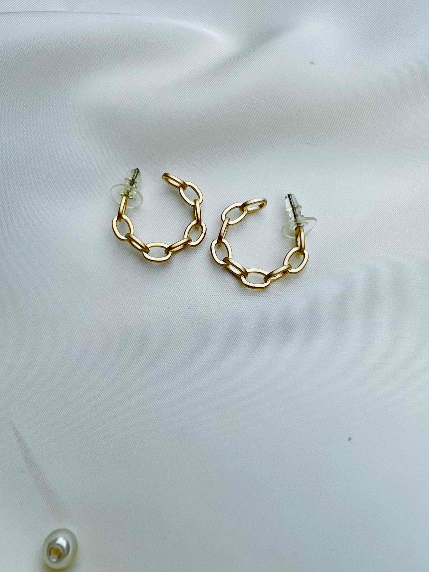 Urban Steel Chain Earring