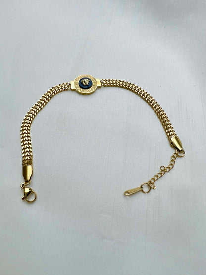 Lion Head Snake Chain Bracelet