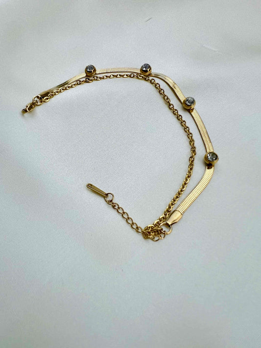 Trendy Snake Chain Bracelet