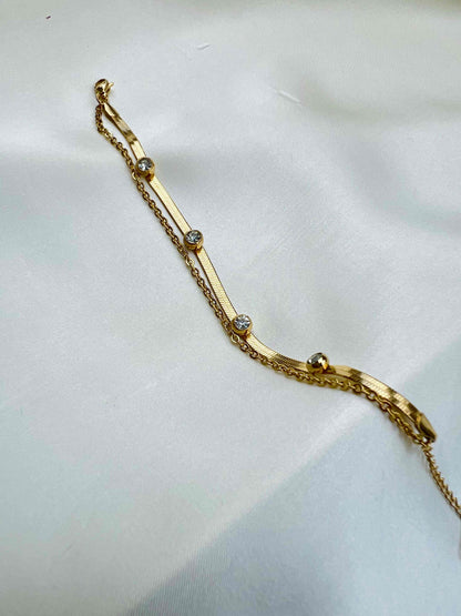 Trendy Snake Chain Bracelet