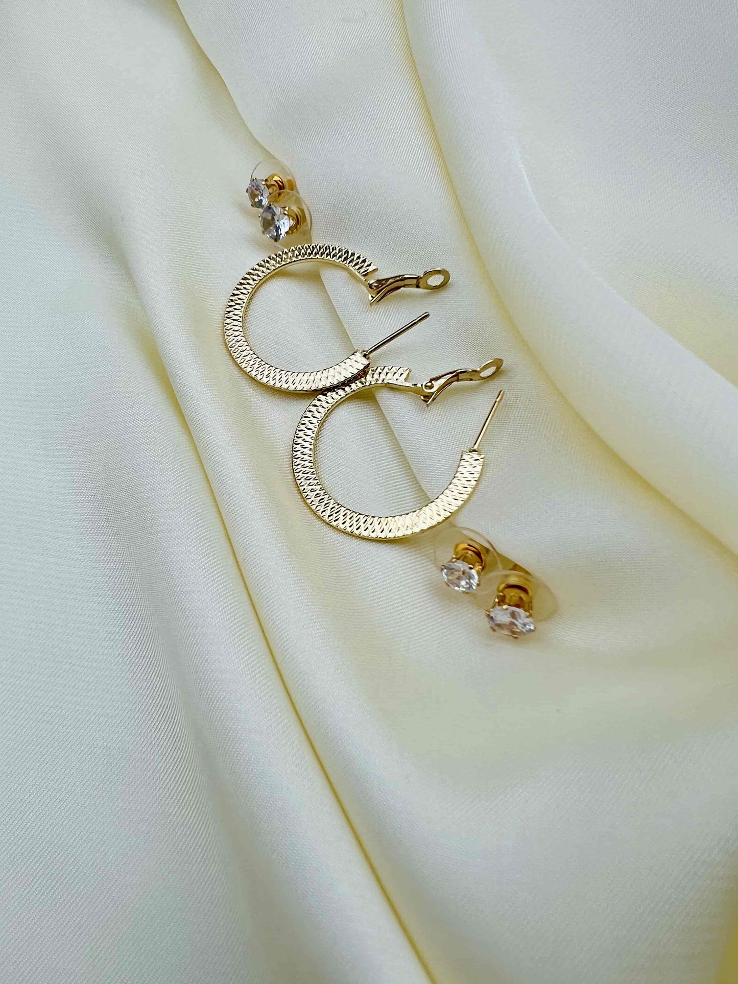 Gold Plated Ear Hoop