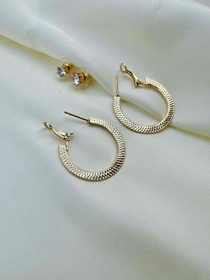 Gold Plated Ear Hoop