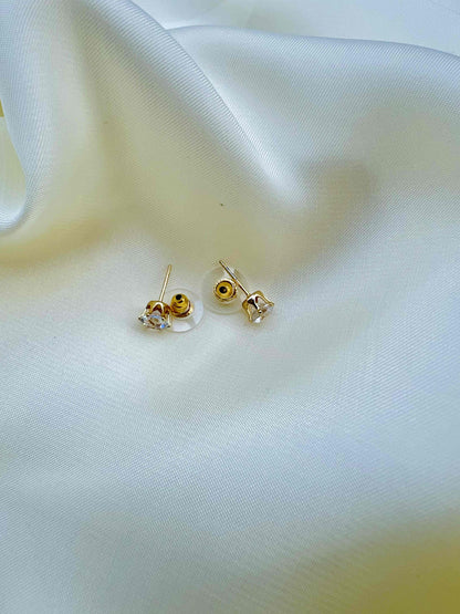 Diamond Gold EarStud