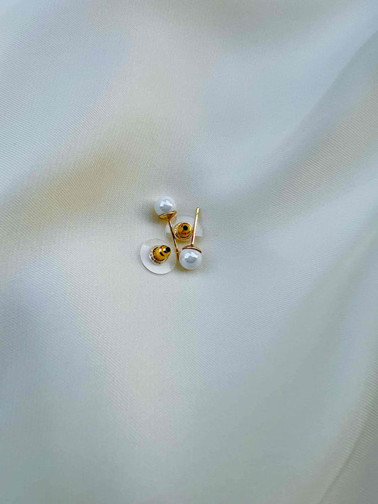 Pearl Gold EarStud