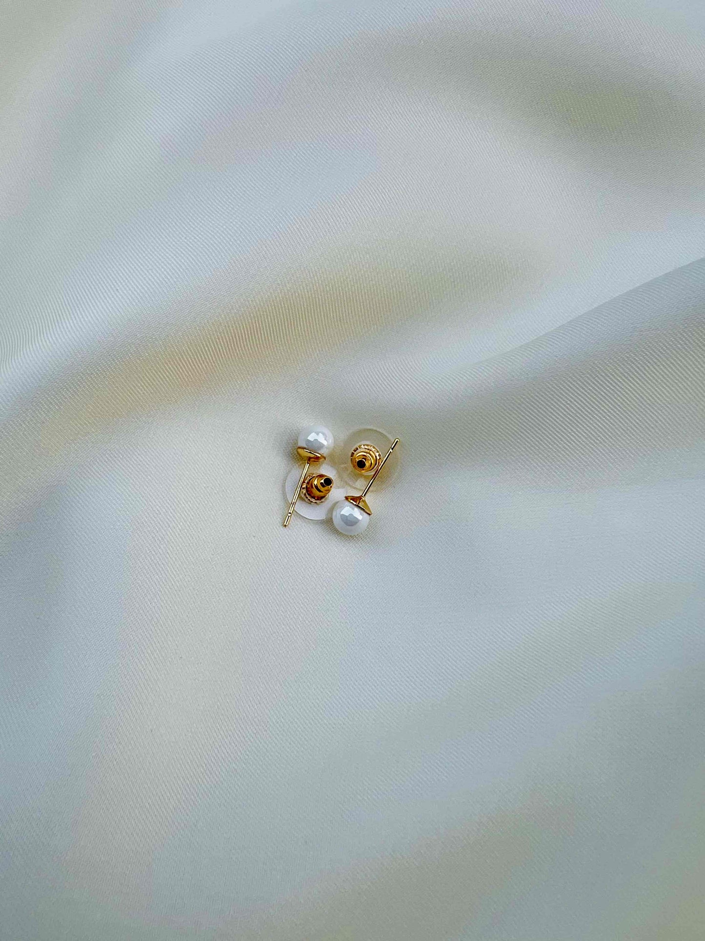 Pearl Gold EarStud