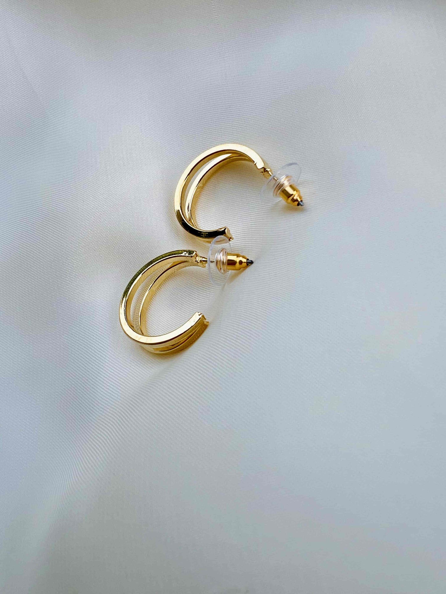 Elegant Spiral Ear Hoops