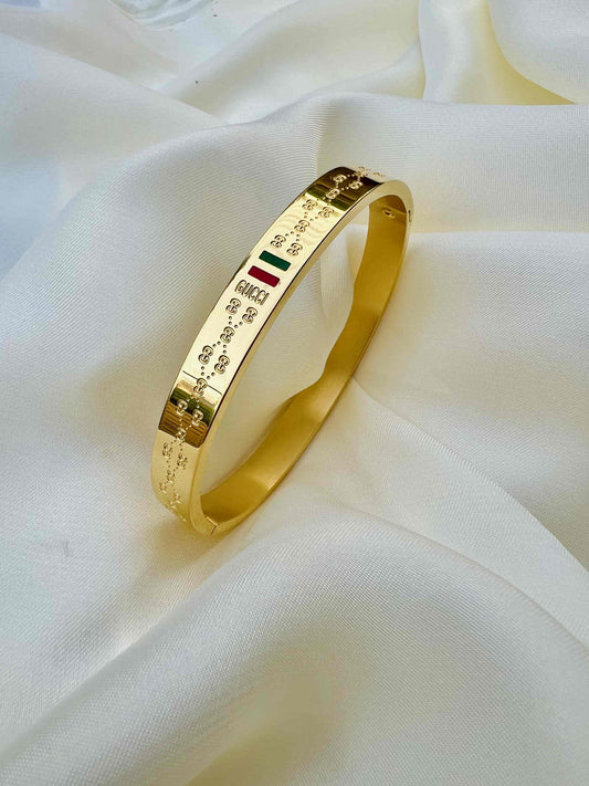 Gucci Gold Plated Bangle