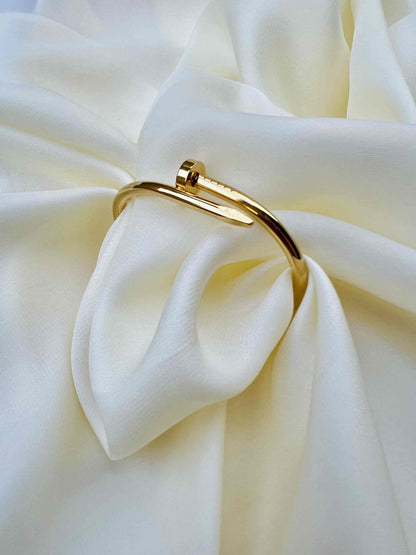 Cartier Gold Nail Bangle