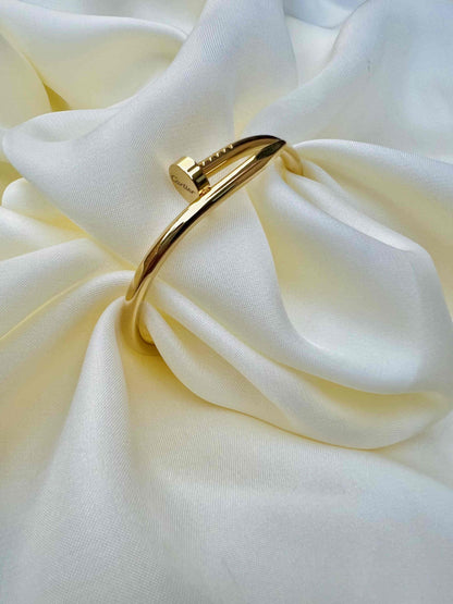 Cartier Gold Nail Bangle