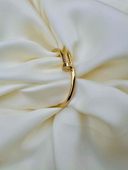 Cartier Gold Nail Bangle